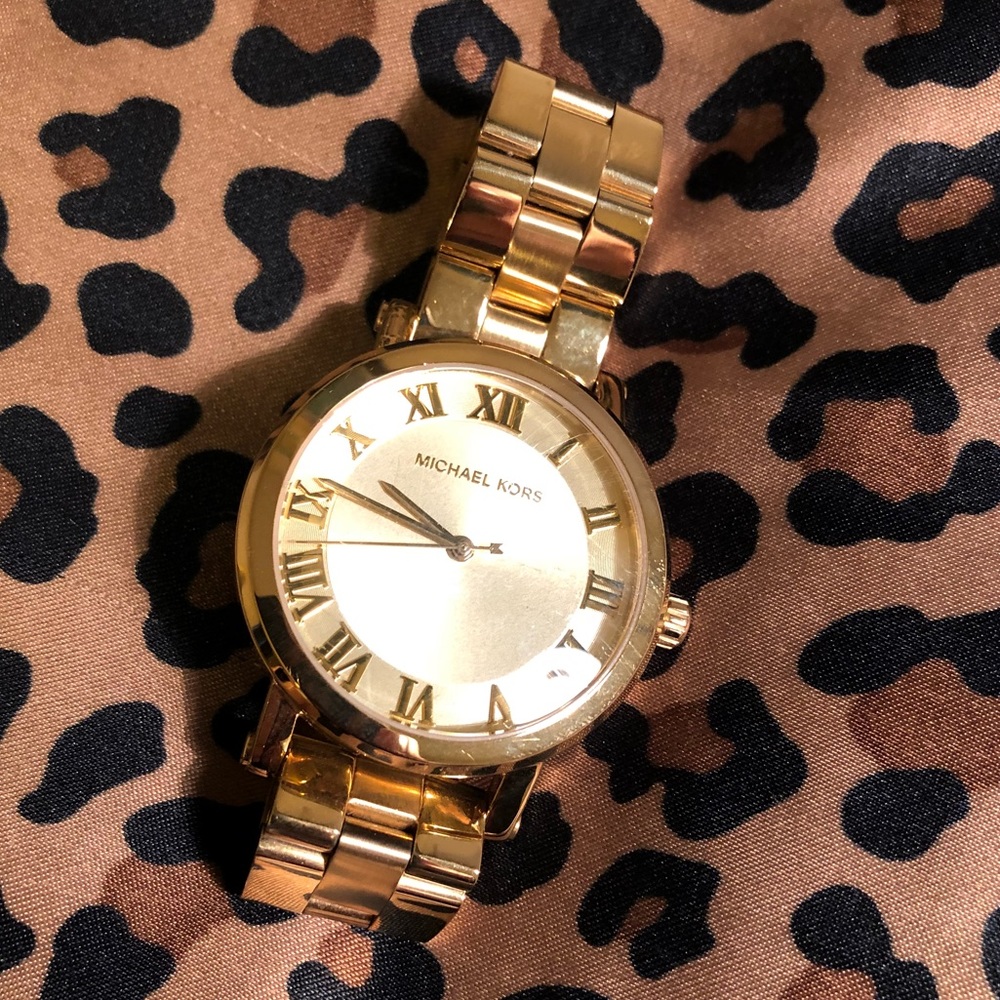 Michael Kors Women’s Norie Gold Watch
